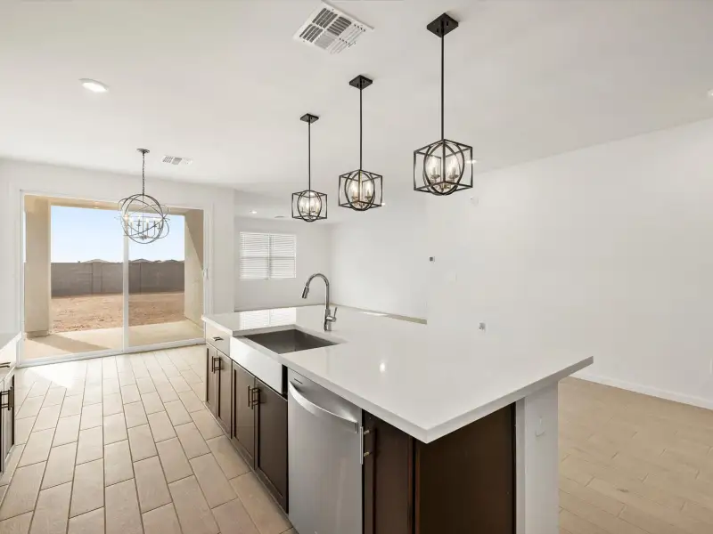 Furnished interior view inside a new home in Entrada Reserve Series, Tolleson (Image 3).