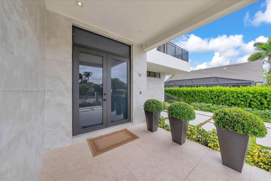 Exterior details and patio area of a home in , Marco Island (Image 29).