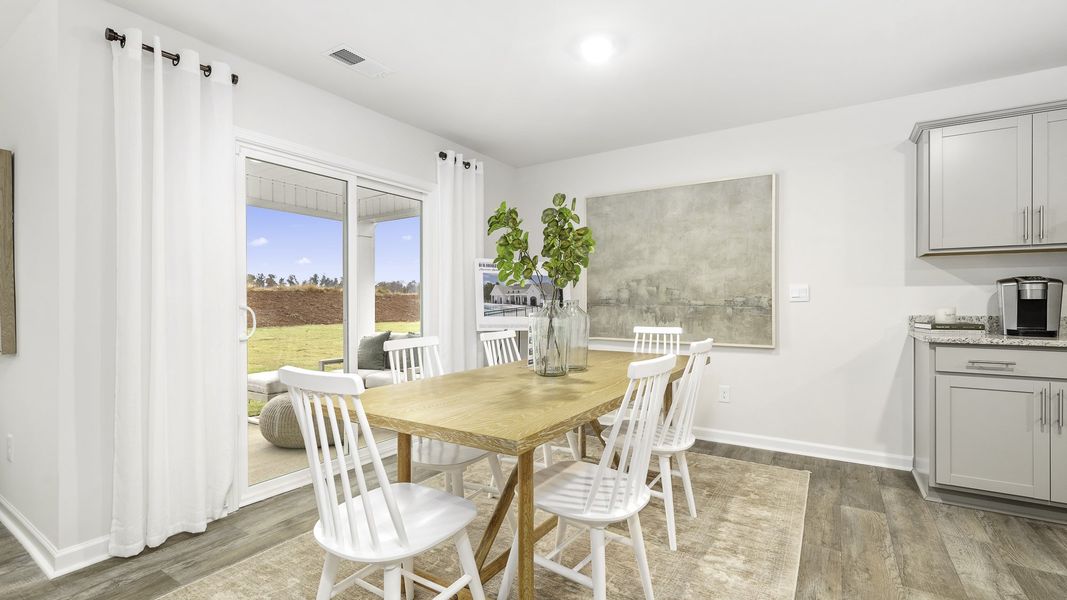 Furnished interior view inside a new home in Wilson's Ridge, Wilson's Mills (Image 9).