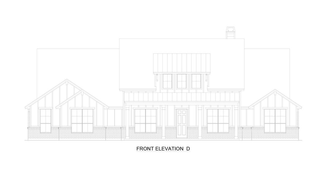 Elevation D | Concept 2978 at Hidden Creek Estates in Van Alstyne, TX by Landsea Homes