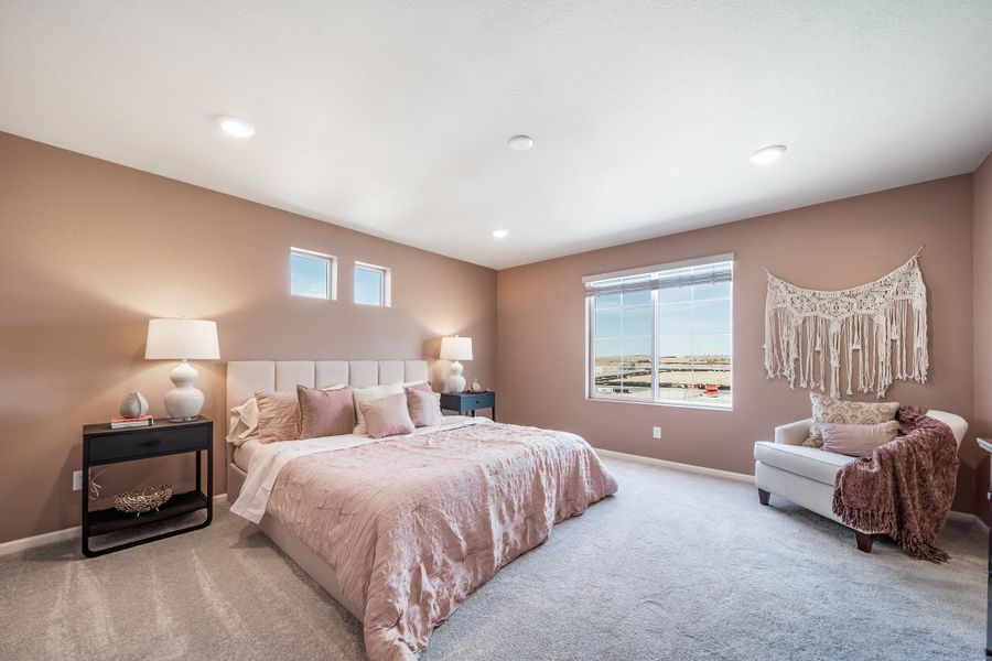 Furnished interior view inside a new home in Green Valley Ranch, Aurora (Image 16).