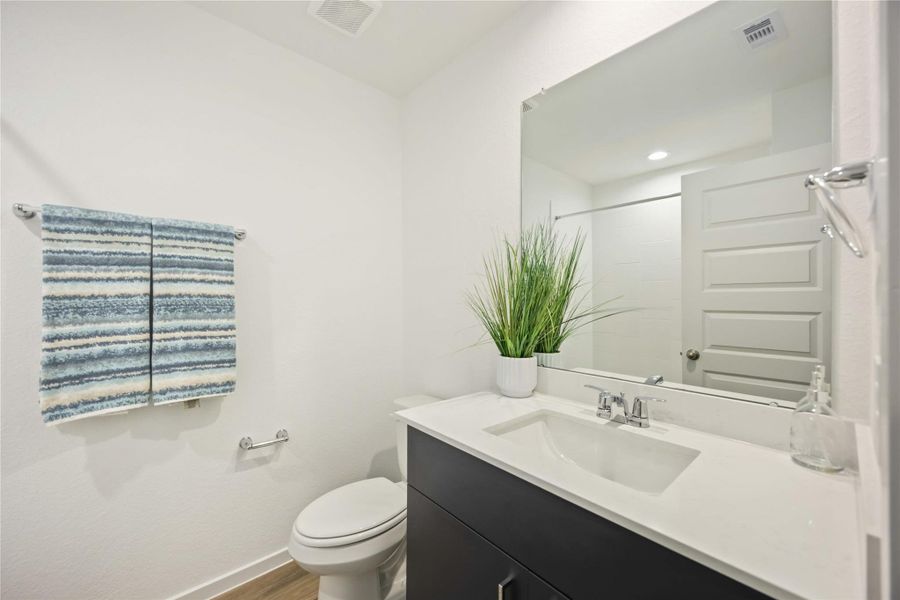 Furnished interior view inside a new home in Alaia Crossing, Houston (Image 13).