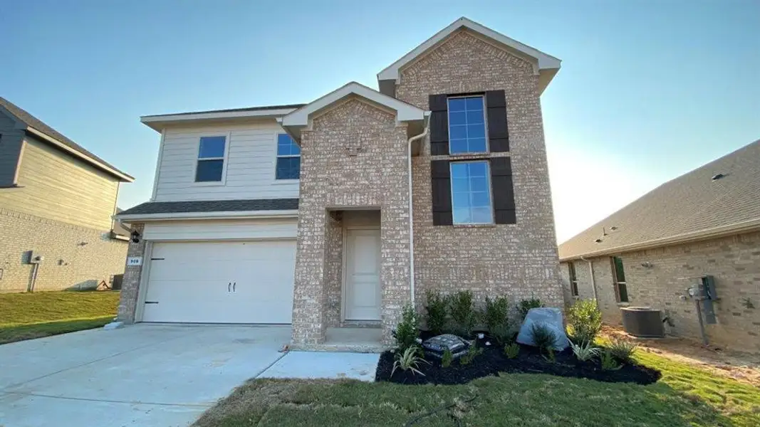 D.R. Horton's Macon Floorplan-Elevation F- All Home and community information, including pricing, included features, terms, availability and amenities, are subject to change at any time without notice or obligation. All Drawings, pictures, photographs, video, square footages, floor plans, elevations, features, colors and sizes are approximate for illustration purposes only and will vary from the homes as built. D.R. Horton's Macon Floorplan-Elevation F- All Home and community information, including pricing, included features, terms, availability and amenities, are subject to change at any time without notice or obligation. All Drawings, pictures, photographs, video, square footages, floor plans, elevations, features, colors and sizes are approximate for illustration purposes only and will vary from the homes as built.