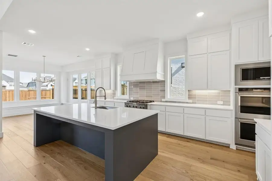 Style and sophistication abound in this dream kitchen!