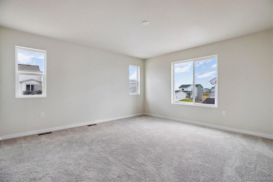 Spacious, unfurnished interior of a new home in Spring Valley Ranch, Elizabeth (Image 14). Spacious, unfurnished interior of a new home in Spring Valley Ranch, Elizabeth (Image 14).