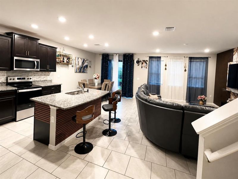 Furnished interior view inside a new home in Farm at Varrea, Plant City (Image 10).