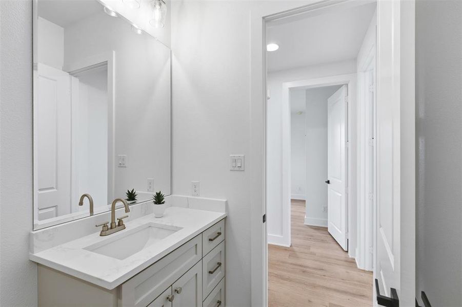 Furnished interior view inside a new home in , Fort Worth (Image 17).