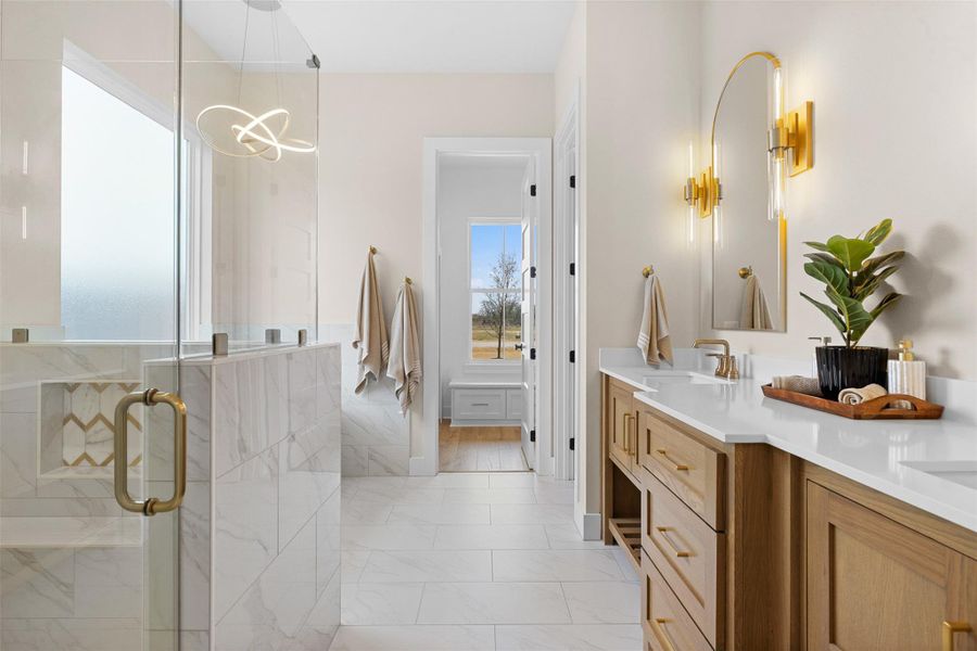 Primary spa-like en-suite