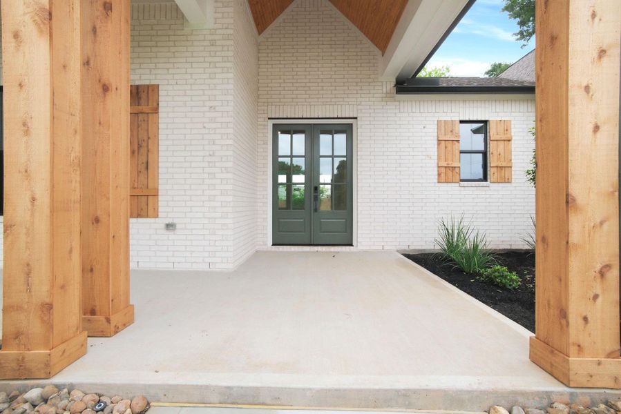 Exterior details and patio area of a home in , Montgomery (Image 30).