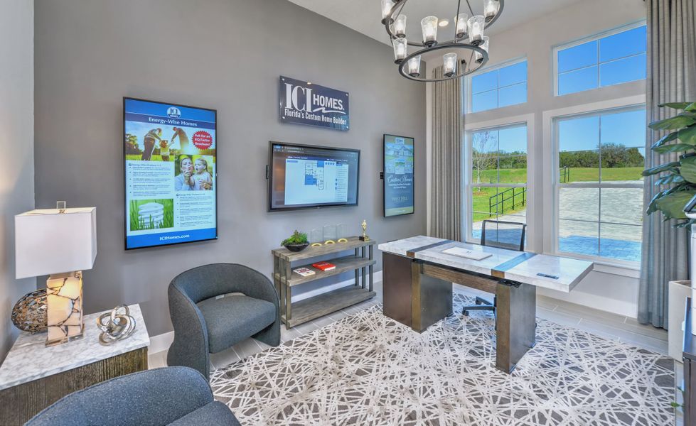 Furnished interior view inside a new home in West Hill Estates, Dade City (Image 33).
