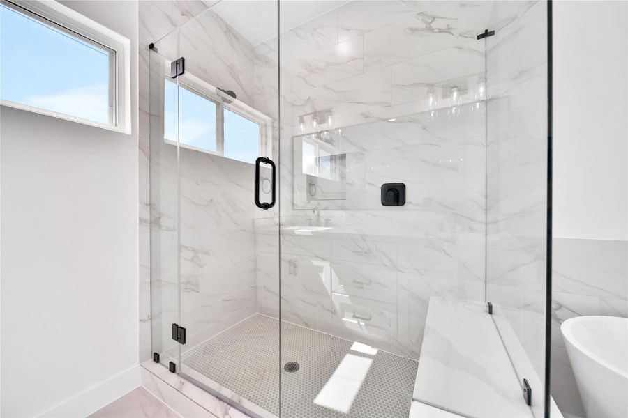 Furnished interior view inside a new home in , Houston (Image 10).