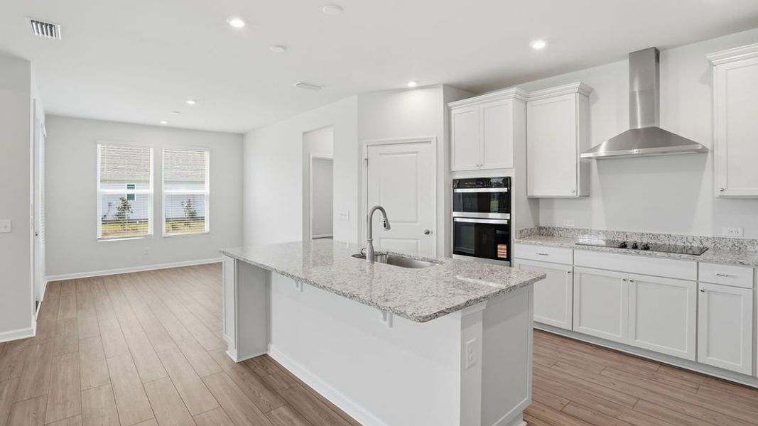 Furnished interior view inside a new home in Midpoint at New Riverside, Bluffton (Image 6).