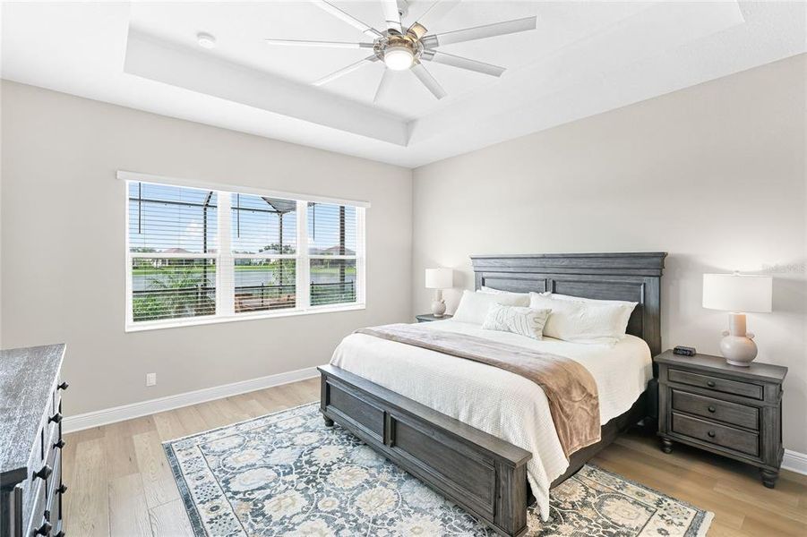 Furnished interior view inside a new home in , Parrish (Image 34).