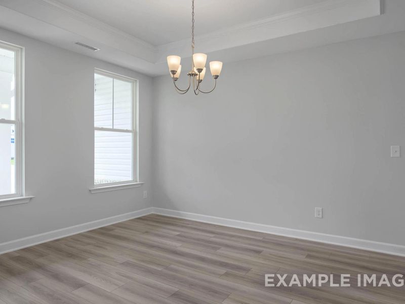 Spacious, unfurnished interior of a new home in Retreat at North Main, Lillington (Image 14).