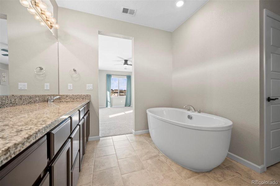 Furnished interior view inside a new home in , Aurora (Image 5).