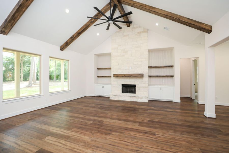 Spacious, unfurnished interior of a new home in , Magnolia (Image 34).