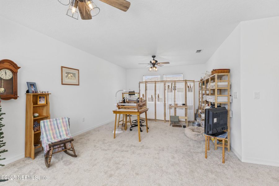 Furnished interior view inside a new home in Bradley Pond, Jacksonville (Image 13).