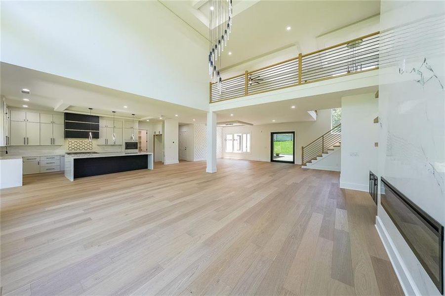 Furnished interior view inside a new home in , Dacula (Image 9).