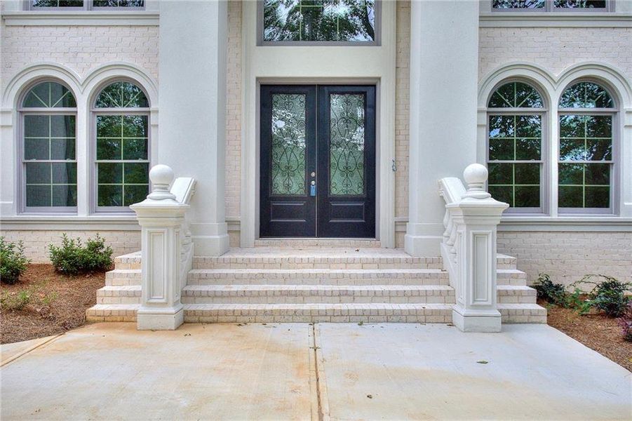 Exterior details and patio area of a home in , Conyers (Image 1). Exterior details and patio area of a home in , Conyers (Image 1).