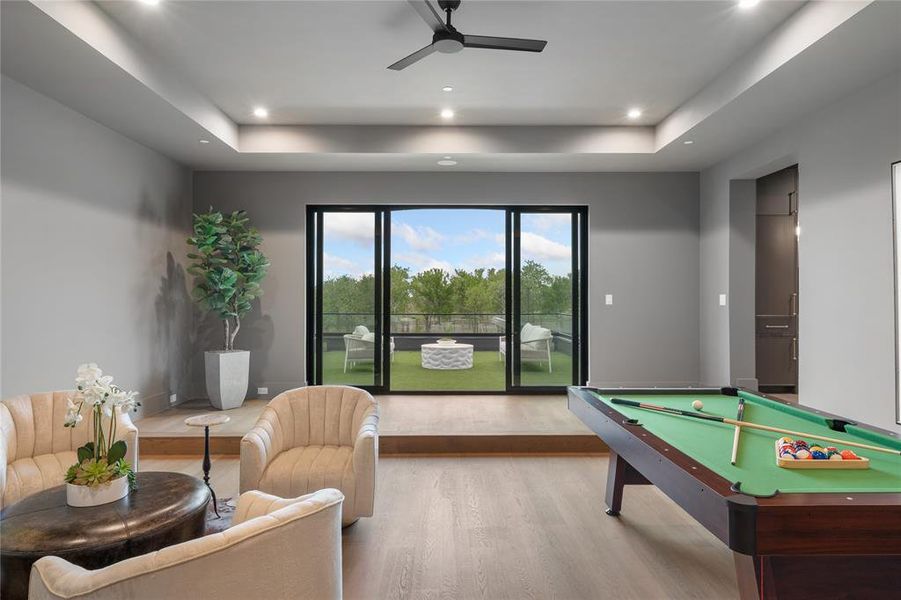 Furnished interior view inside a new home in , Frisco (Image 25).