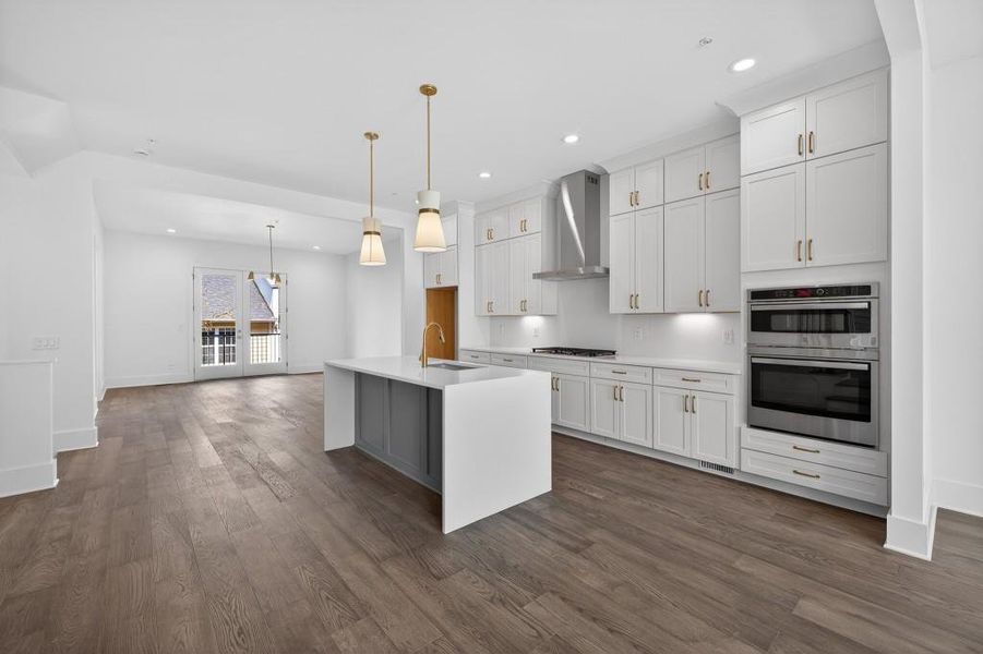 Furnished interior view inside a new home in , Decatur (Image 16).