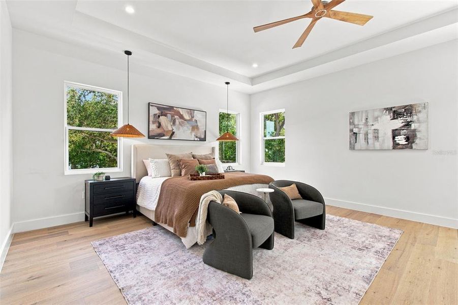 Furnished interior view inside a new home in , Tampa (Image 53). Furnished interior view inside a new home in , Tampa (Image 53).