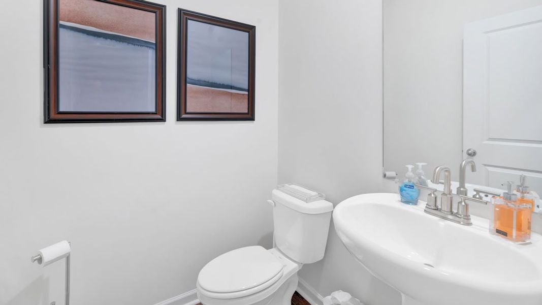 Furnished interior view inside a new home in Mary's Pointe, Clinton (Image 24).