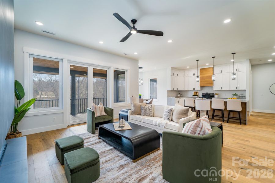 Furnished interior view inside a new home in , Arden (Image 16).
