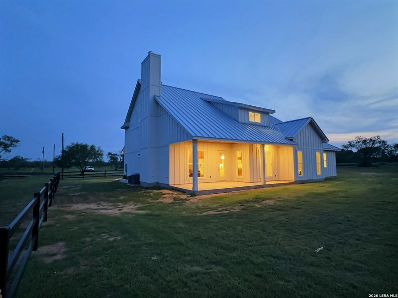 Exterior details and patio area of a home in , Jourdanton (Image 3).