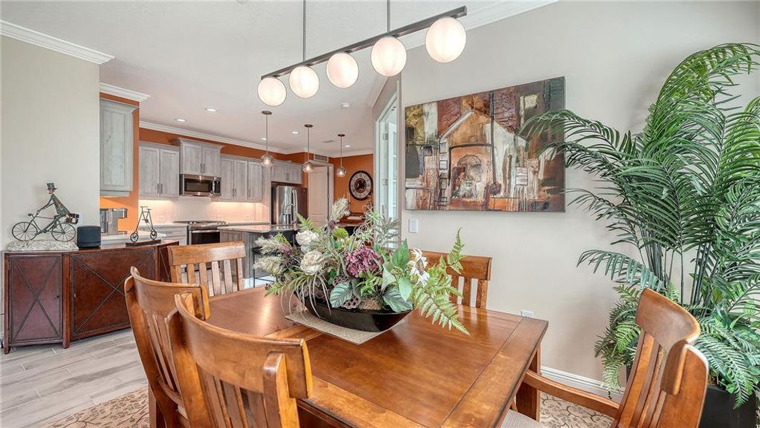 Furnished interior view inside a new home in , Sarasota (Image 10).