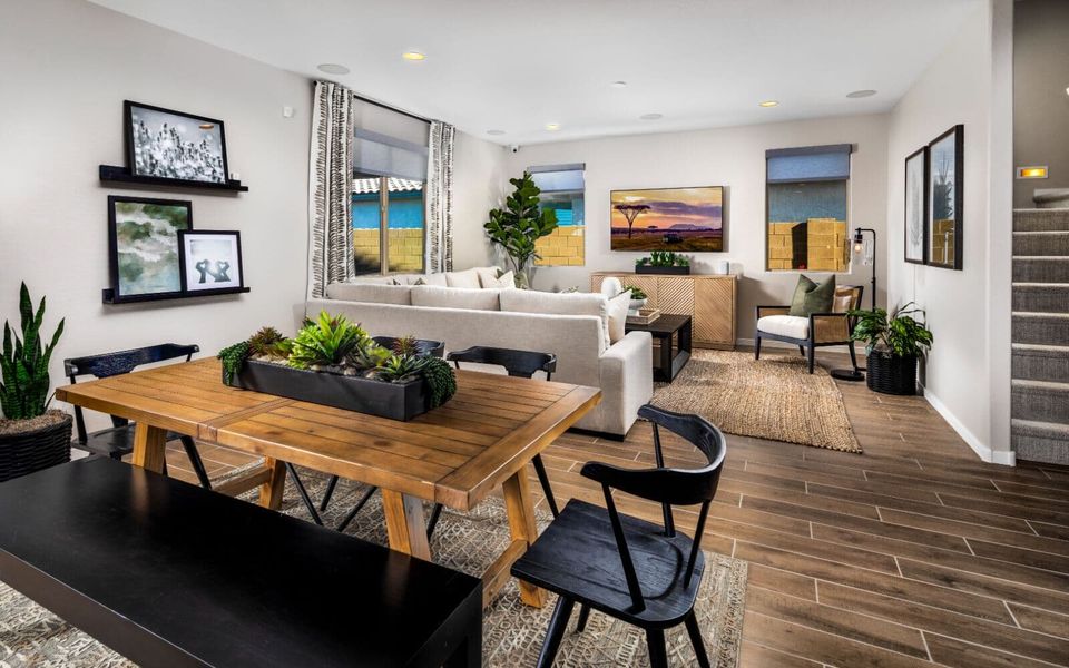 Furnished interior view inside a new home in Alamar, Avondale (Image 5).
