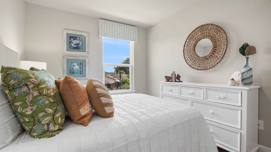 Representative furnished interior of a home built from the Palm Exterior by D.R. Horton in Hawks Landing Townhomes, Santa Rosa Beach (Image 24).