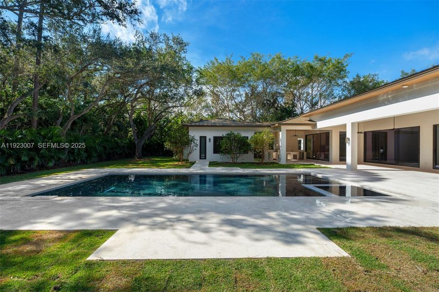 Exterior details and patio area of a home in , Pinecrest (Image 20). Exterior details and patio area of a home in , Pinecrest (Image 20).