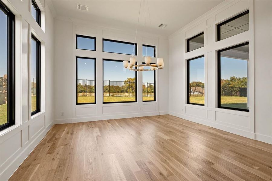 Spacious, unfurnished interior of a new home in Montclair, Prosper (Image 16). Spacious, unfurnished interior of a new home in Montclair, Prosper (Image 16).