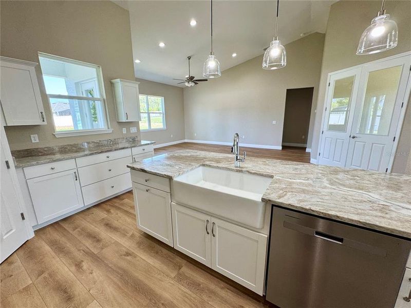 Furnished interior view inside a new home in , Ocala (Image 6).