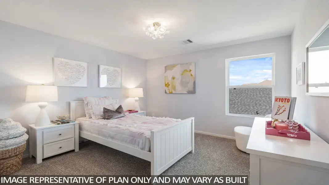 Furnished interior view inside a new home in Sunterra Lakes, Brookshire (Image 30).
