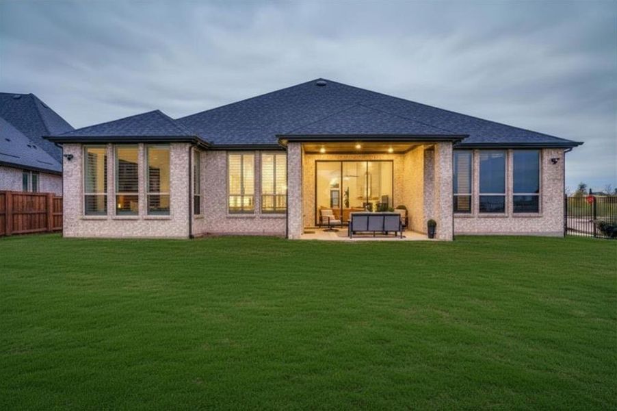 Exterior details and patio area of a home in , Celina (Image 3).