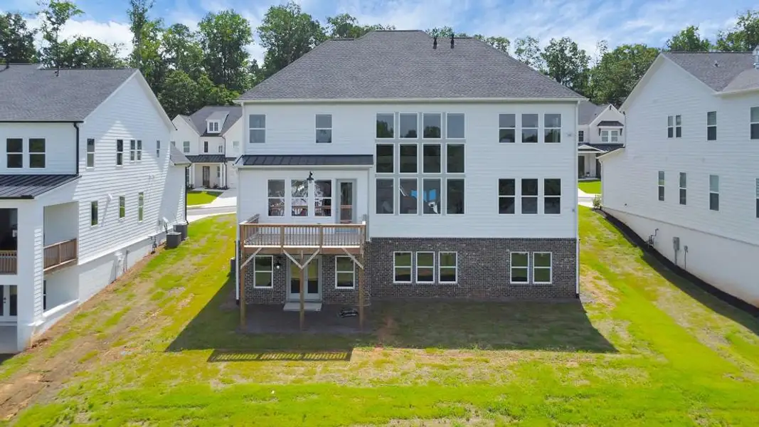 Exterior details and patio area of a home in , Woodstock (Image 3).