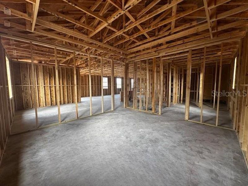 In-progress construction of a new home in Ardisia Park Traditional, New Smyrna Beach, FL (Image 12). In-progress construction of a new home in Ardisia Park Traditional, New Smyrna Beach, FL (Image 12).