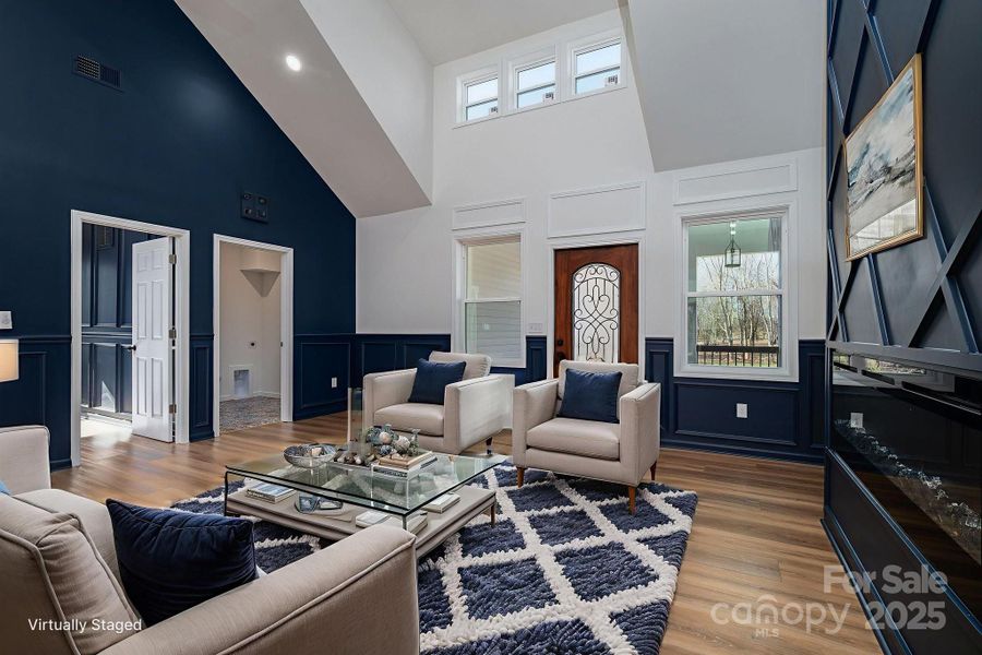 Furnished interior view inside a new home in , Shelby (Image 11).