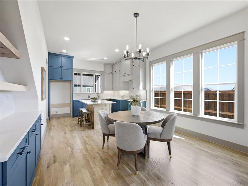 Furnished interior view inside a new home in , Midlothian (Image 16). Furnished interior view inside a new home in , Midlothian (Image 16).