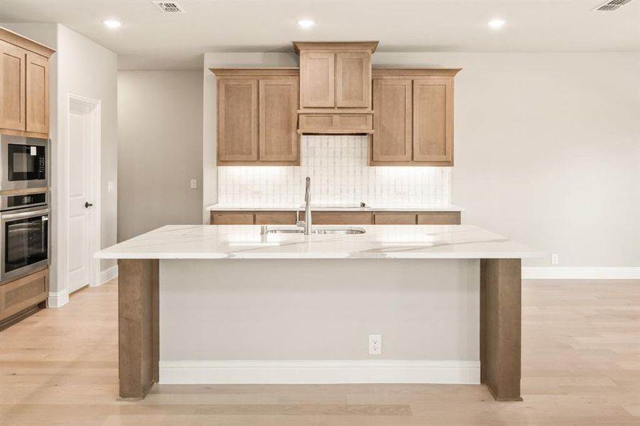 Furnished interior view inside a new home in The Grove, Midlothian (Image 10).