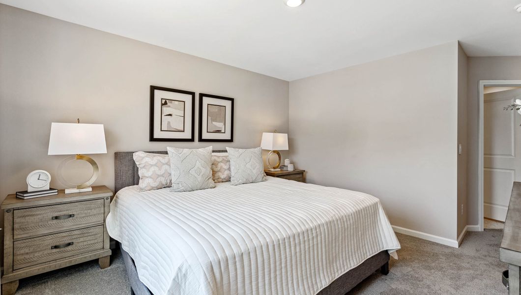 Furnished interior view inside a new home in Tanglewood Townes, Greenville (Image 19).