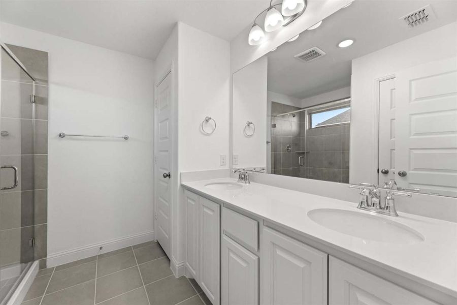 Representative furnished interior of a home built from the Melrose by Pacesetter Homes in Elevon, Lavon (Image 8).