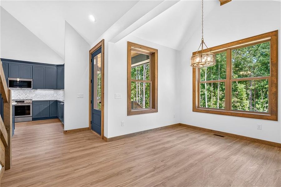 Spacious, unfurnished interior of a new home in , Ellijay (Image 26).