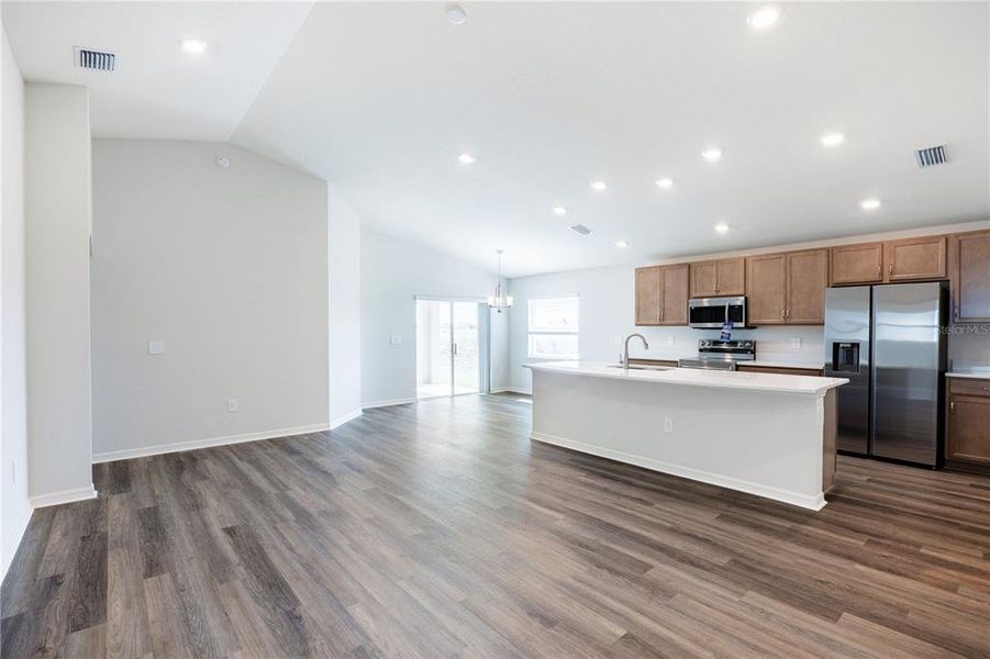 Furnished interior view inside a new home in Cypress Ridge Ranch, Wimauma (Image 5).
