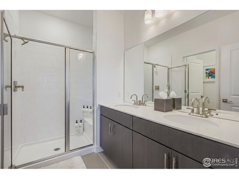 Furnished interior view inside a new home in , Fort Collins (Image 16). Furnished interior view inside a new home in , Fort Collins (Image 16).