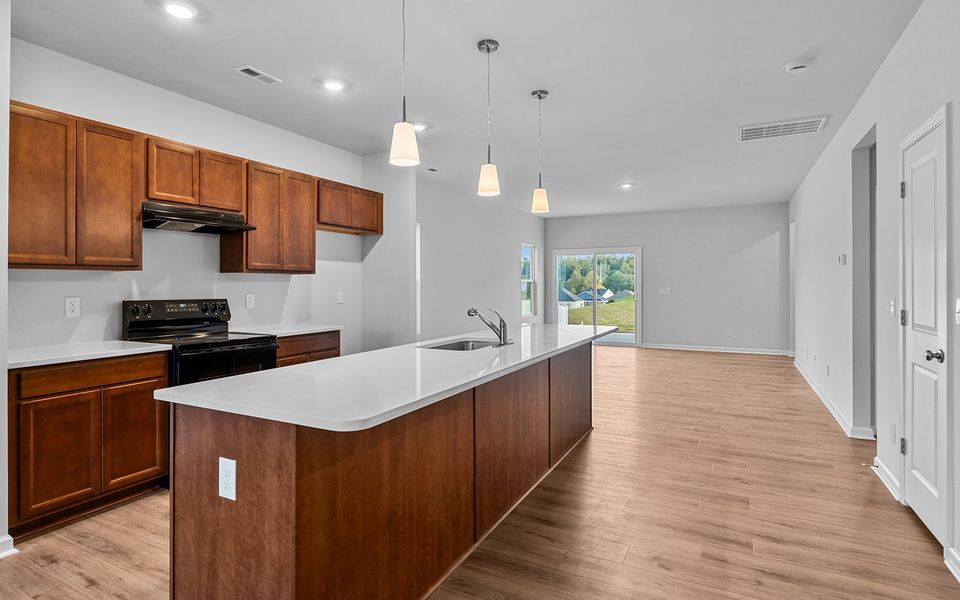 Furnished interior view inside a new home in Hanes Lake, Winston-Salem (Image 12).
