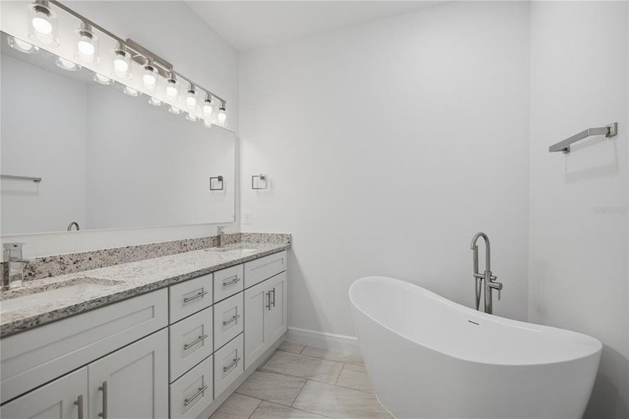 Furnished interior view inside a new home in , Citrus Springs (Image 12).