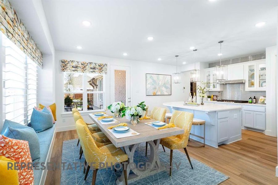 Furnished interior view inside a new home in The Parks at Wilson Creek, Celina (Image 12).